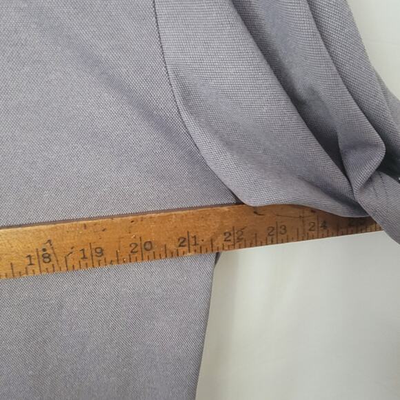 Travis Matthew -Men's Short sleeve polo top- Purple/gray with stripes- size Lg - Picture 4 of 5